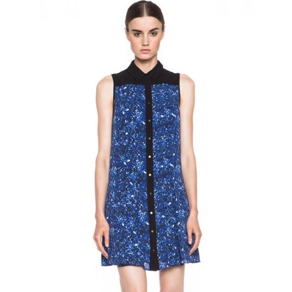 Proenza Schouler print snap dres